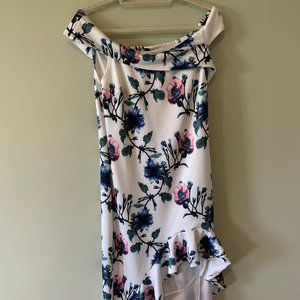 Floral High-Low Dress